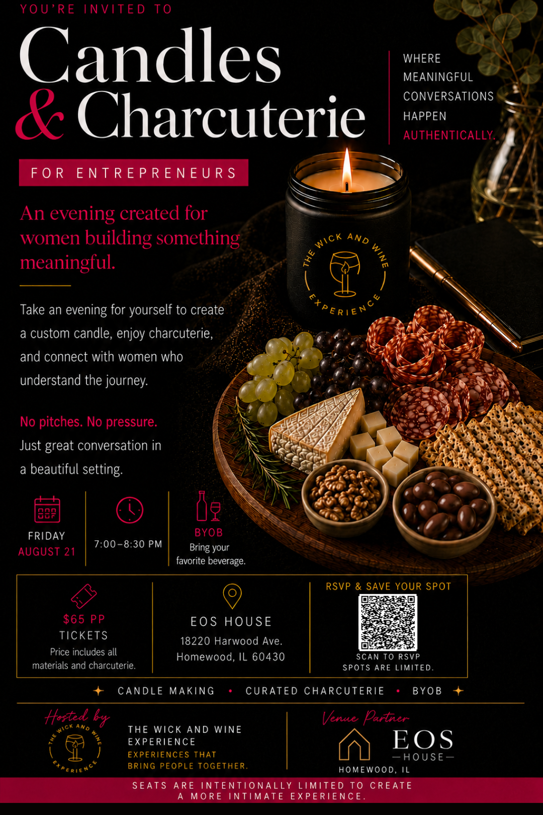 Candles & Charcuterie: Entrepreneur Edition